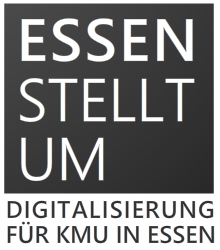 Essen Stellt Um logo